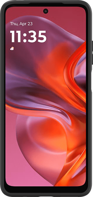 Just in Case Soft Design Motorola Moto E15 Back Cover Black