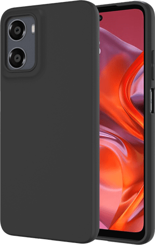 Just in Case Soft Design Motorola Moto E15 Back Cover Black