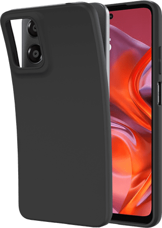 Just in Case Soft Design Motorola Moto E15 Back Cover Black