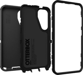 OtterBox Defender Samsung Galaxy S25 Back Cover Zwart