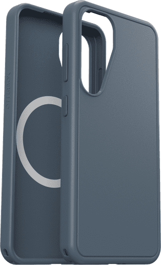 OtterBox Symmetry Samsung Galaxy S25 Back Cover with Magnet Blue