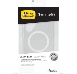 OtterBox Symmetry Samsung Galaxy S25 Ultra Back Cover Met Magneet Transparant