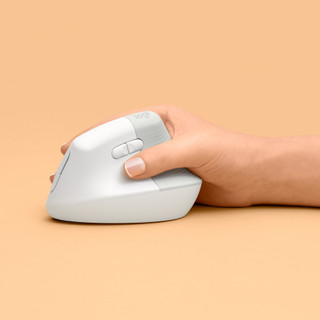 Logitech Lift Vertical Ergonomic Mouse White