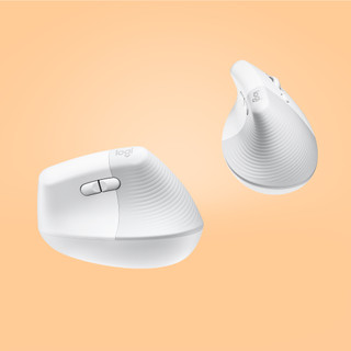 Logitech Lift Vertical Ergonomic Mouse White