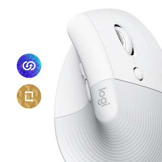 Logitech Lift Souris Ergonomique Verticale Rose