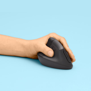 Logitech Lift Verticale Ergonomische Muis Linkshandig Zwart
