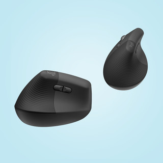 Logitech Lift Verticale Ergonomische Muis Linkshandig Zwart