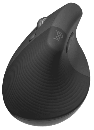 Logitech Lift Verticale Ergonomische Muis Linkshandig Zwart