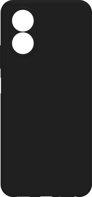 Just in Case Soft Design Oppo A38 4G / A18 4G Back Cover Noir