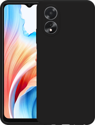 Just in Case Soft Design Oppo A38 4G / A18 4G Back Cover Noir