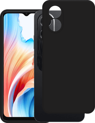 Just in Case Soft Design Oppo A38 4G / A18 4G Back Cover Noir