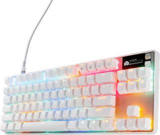 SteelSeries Apex Pro TKL Gen 3 Gaming Keyboard AZERTY White