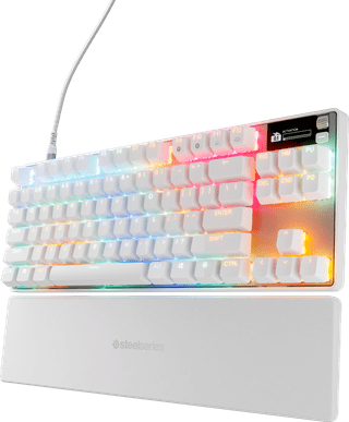 SteelSeries Apex Pro TKL Gen 3 Gaming Keyboard AZERTY White