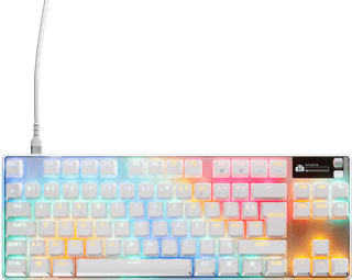 SteelSeries Apex Pro TKL Gen 3 Gaming Keyboard AZERTY White