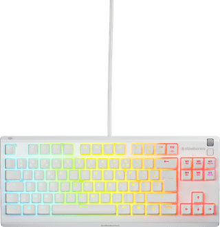 SteelSeries Apex Pro TKL Gaming Keyboard AZERTY White