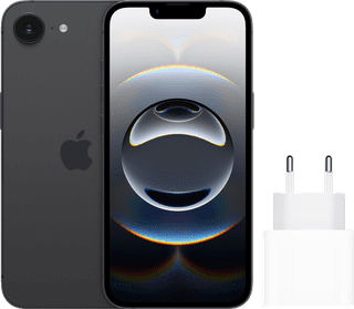 Apple iPhone 16e 128GB Black + Apple Fast Charger