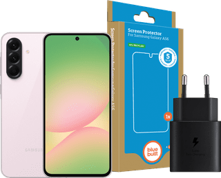 Samsung Galaxy A56 256GB Pink 5G + Basic Accessory Pack