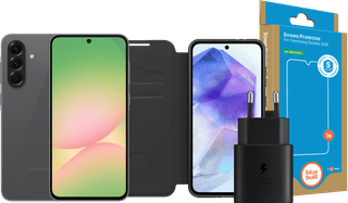 Samsung Galaxy A56 128GB Zwart 5G Enterprise Edition + Compleet Accessoirepakket