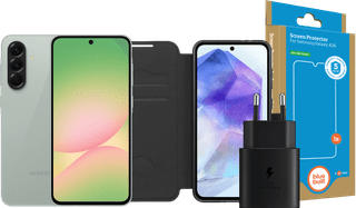 Samsung Galaxy A56 256 Go Vert 5G + Pack d'Accessoires Complet