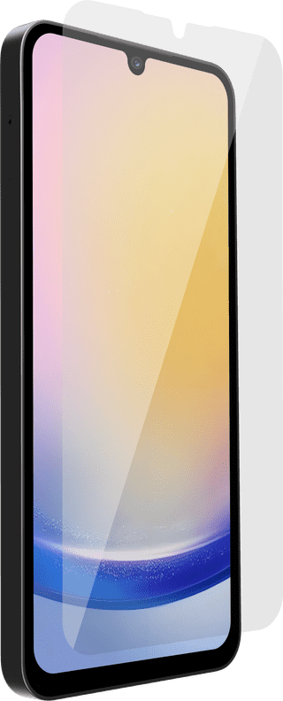 BlueBuilt Samsung Galaxy A26 Back Cover Transparent + Protège-écran Verre Lot de 2