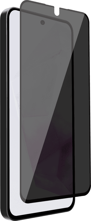 BlueBuilt Samsung Galaxy A36 Back Cover Transparent + Protège-écran Filtre de Confidentialité Verre