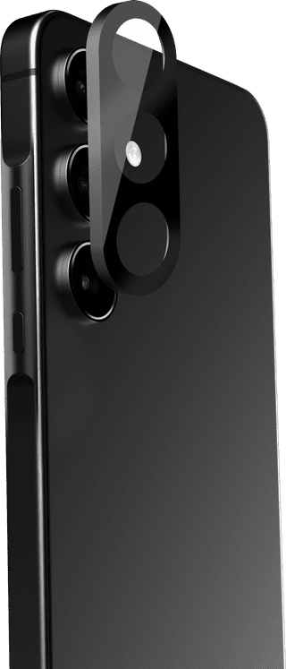 BlueBuilt Samsung Galaxy A56 Protège-objectif Aluminium Noir