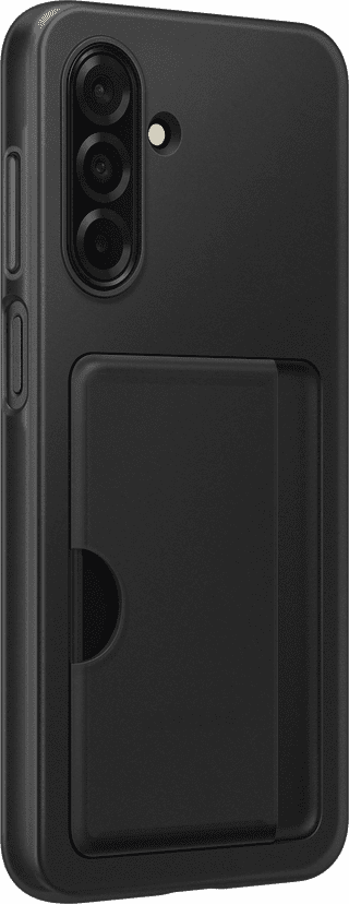 Samsung Galaxy A26 Card Slot Back Cover Zwart