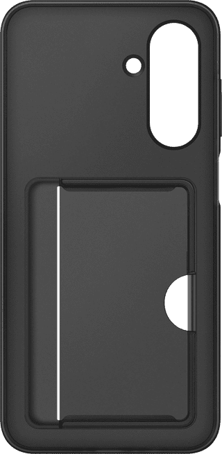 Samsung Galaxy A26 Card Slot Back Cover Zwart