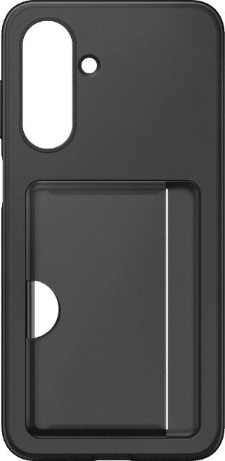 Samsung Galaxy A26 Card Slot Back Cover Zwart
