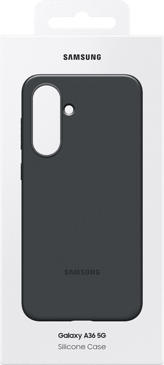 Samsung Galaxy A36 Silicone Back Cover Black