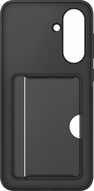Samsung Galaxy A36 Card Slot Back Cover Zwart