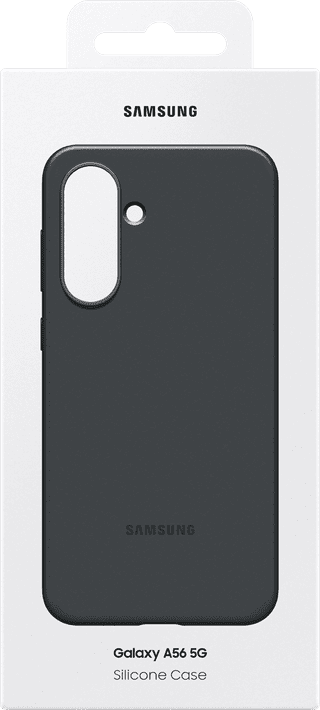 Samsung Galaxy A56 Silicone Back Cover Black