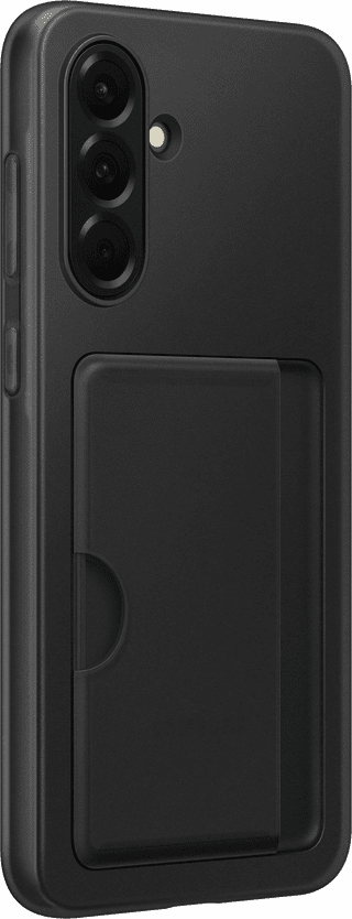 Samsung Galaxy A56 Card Slot Back Cover Zwart