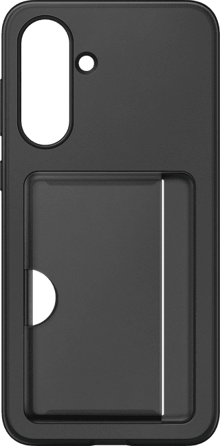 Samsung Galaxy A56 Card Slot Back Cover Zwart