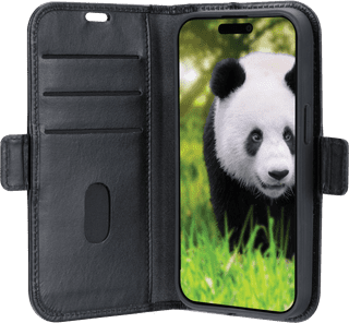 DBramante1928 Copenhagen Slim iPhone 16e Book Case Cuir Noir