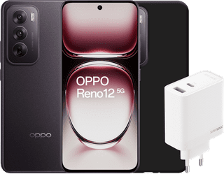 OPPO Reno12 256GB Zwart 5G + Accessoirepakket