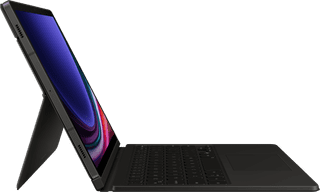 Samsung Galaxy Tab S9/S9 FE/S10 FE Étui Clavier AZERTY Noir