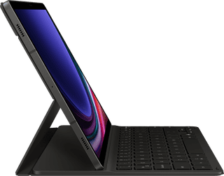 Samsung Galaxy Tab S9/S9 FE/S10 FE Slim Étui Clavier AZERTY Noir