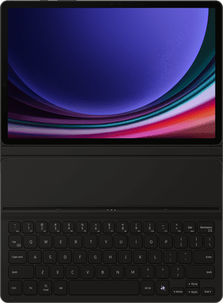 Samsung Galaxy Tab S9/S9 FE/S10 FE Slim Étui Clavier AZERTY Noir