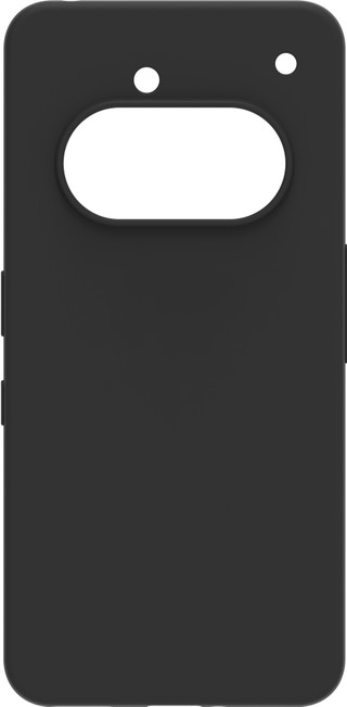 Just in Case Soft Design Nothing Phone (3a) Back Cover Black