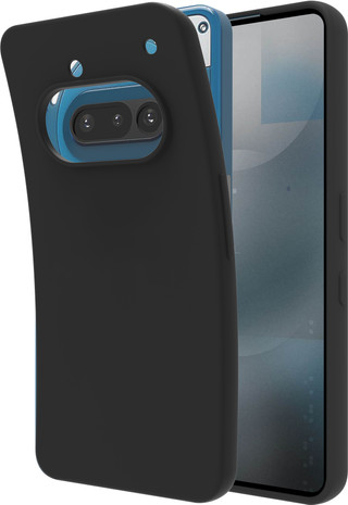 Just in Case Soft Design Nothing Phone (3a) Back Cover Black