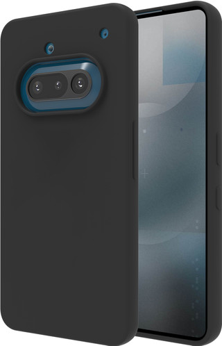Just in Case Soft Design Nothing Phone (3a) Back Cover Black