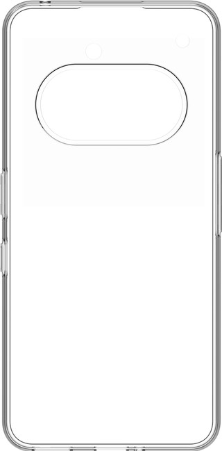 Just in Case Soft Design Nothing Phone (3a) Back Cover Transparent
