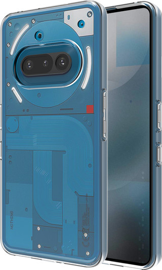 Just in Case Soft Design Nothing Phone (3a) Back Cover Transparent