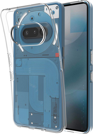 Just in Case Soft Design Nothing Phone (3a) Back Cover Transparent