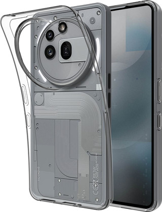 Just in Case Soft Design Nothing Phone (3a) Pro Back Cover Transparent