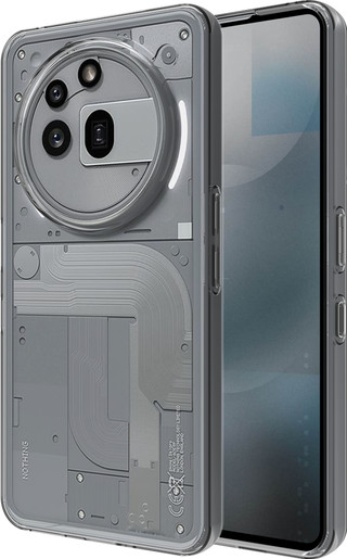 Just in Case Soft Design Nothing Phone (3a) Pro Back Cover Transparent