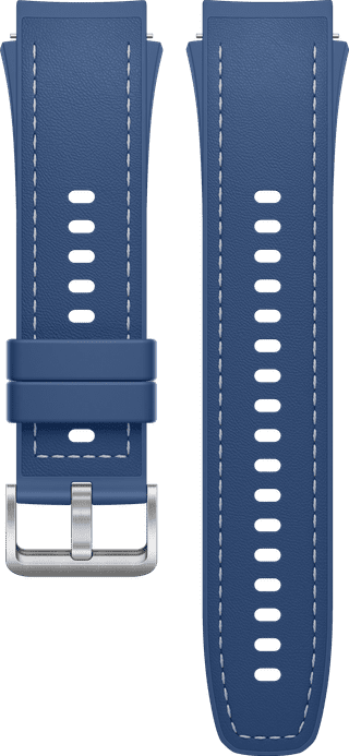 OnePlus Watch Bracelet Similicuir Bleu