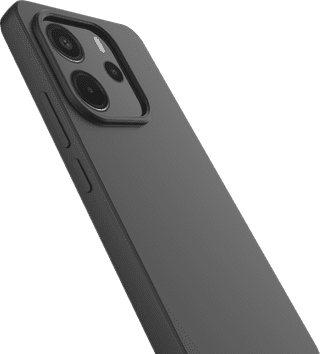 Just in Case Soft Design Xiaomi Redmi Note 14 4G Back Cover Noir