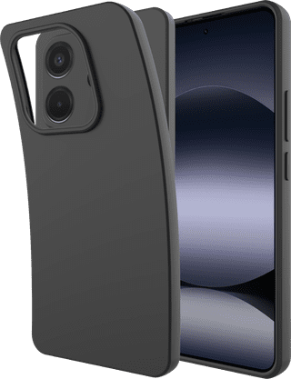 Just in Case Soft Design Xiaomi Redmi Note 14 4G Back Cover Noir